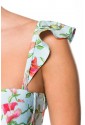 Timeless vintage retro swimwear bra