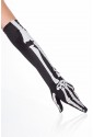 Skelet black gloves