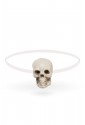 Headband with a skull