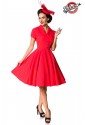 Charmful red vintage dress Belsira