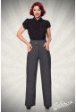 Wide retro pants inspired by Marlene Dietrich