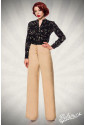 Wide retro pants inspired by Marlene Dietrich