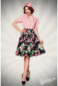 Colorful wide retro vintage skirt Belsira