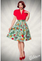 Stunning retro skirt Frida print