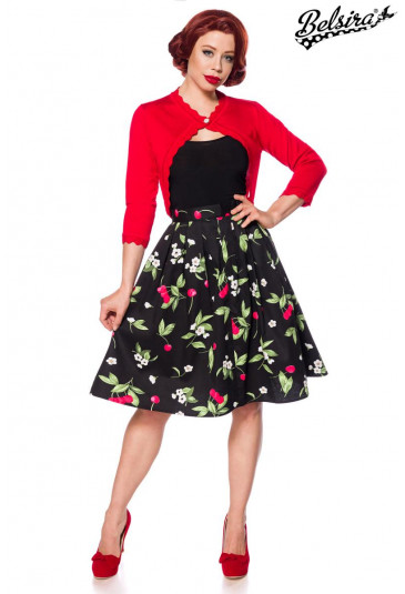 Stunning retro skirt Cherry print
