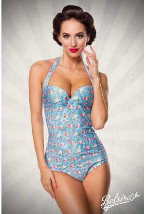 Vintage push up padded one-piece Belsira swimsuit