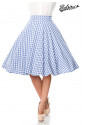 Široká pepitková retro sukňa Belsira