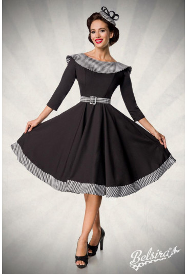 Vintage swing long sleeve dress by Belsira