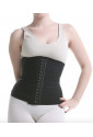 Sporty underbust latex waist training corset