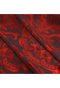 Brokátový korzet Vamp červeno čierny - plus size