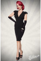 Elegant black vintage dress by Belsira