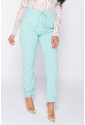 Mint High Waisted Casual Joggers 