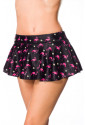 Ruffle Swim Skirt bottom wih flamingo pattern