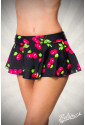 Ruffle Swim Skirt bottom wih cherry pattern