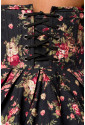 Romantické vintage šaty s kvetinovým vzorom