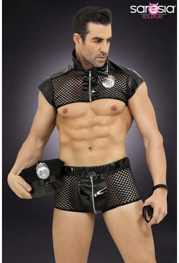 Police officer costume by Saresia MEN roleplay