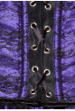 Corset purple flamengo dress Carmen