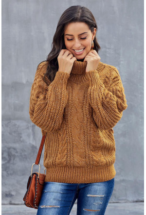 Crochet Lace Pointelle Knit Sweater – ALELLY