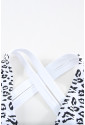 Leopard Print Criss Cross Bikini Set