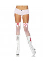 First aid white stockings