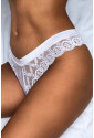 Bow Knot Floral Lace Crochet Panty