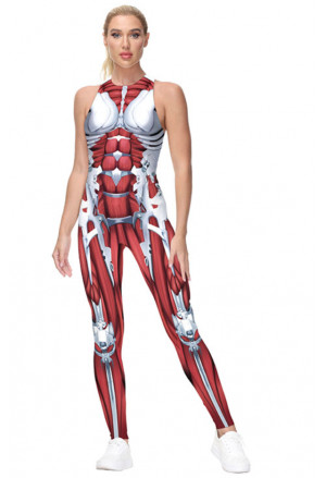Skeleton 3D Printed Halloween Costume 
